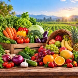 Fruits and veggies